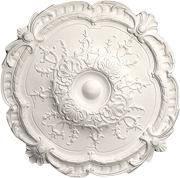 Small Decorative Ceiling Roses, 270mm - 490mm Plaster Coving Cornice & Ceiling Roses