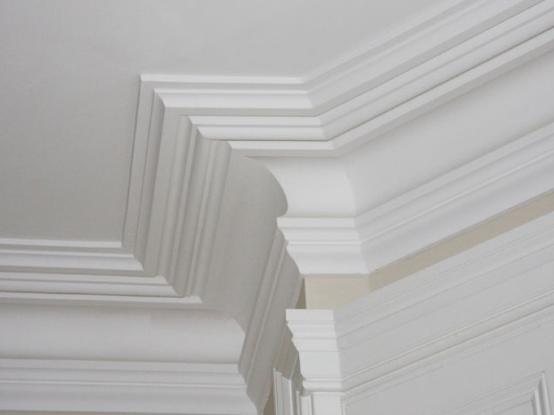 Olympia Kensington Plaster Coving Cornice & Ceiling Roses