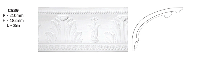 Decorative Designs Plaster Coving Cornice & Ceiling Roses