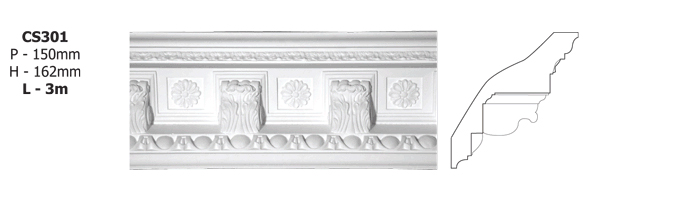 Decorative Designs Plaster Coving Cornice & Ceiling Roses