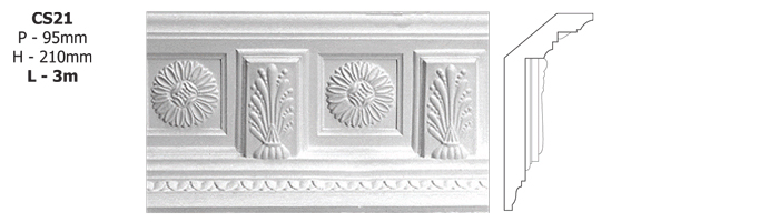 Decorative Designs Plaster Coving Cornice & Ceiling Roses