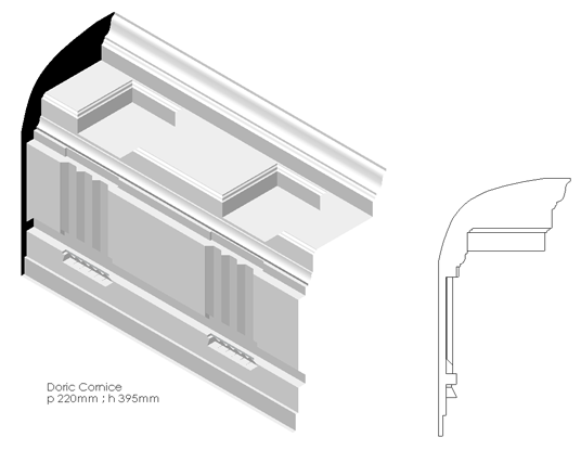 New Decorative Designs Plaster Coving Cornice & Ceiling Roses