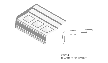 New Decorative Designs Plaster Coving Cornice & Ceiling Roses